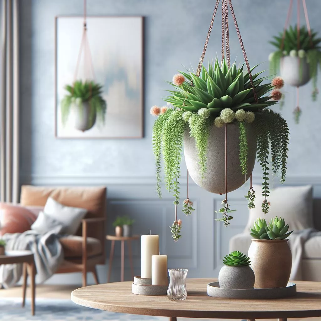 Caring for ornamental plant decorations (3)	